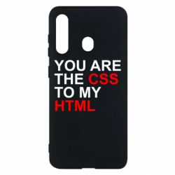 Чехол для Samsung M40 You are CSS to my HTML - PrintSalon