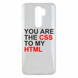 Чехол для Xiaomi Redmi Note 8 Pro You are CSS to my HTML - PrintSalon