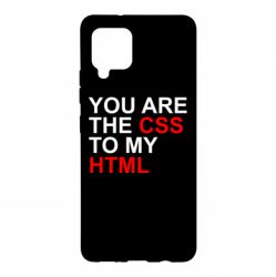 Чехол для Samsung A42 5G You are CSS to my HTML - PrintSalon