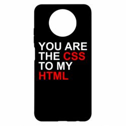 Чехол для Xiaomi Redmi Note 9 5G/Redmi Note 9T You are CSS to my HTML - PrintSalon