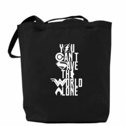 Торба You cant save the world alone - PrintSalon