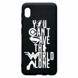 Чохол для Samsung A10 You cant save the world alone - PrintSalon