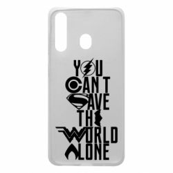 Чохол для Samsung A60 You cant save the world alone-PrintSalon Чохол для Samsung A60 You cant save the world alone