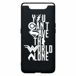 Чохол для Samsung A80 You cant save the world alone - PrintSalon