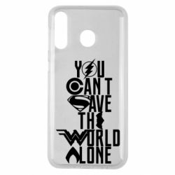 Чохол для Samsung M30 You cant save the world alone - PrintSalon