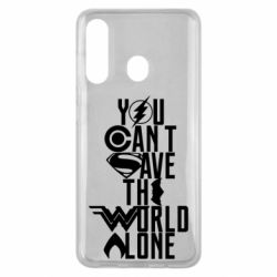 Чохол для Samsung M40 You cant save the world alone - PrintSalon