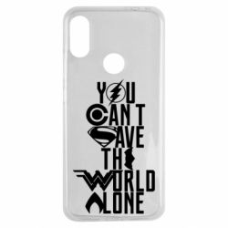 Чохол для Xiaomi Redmi Note 7 You cant save the world alone - PrintSalon