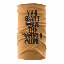 Бандана You cant save the world alone - PrintSalon