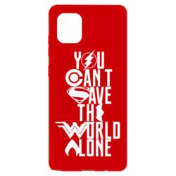 Чохол для Samsung Note 10 Lite You cant save the world alone - PrintSalon