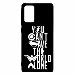 Чохол для Samsung Note 20 You cant save the world alone - PrintSalon
