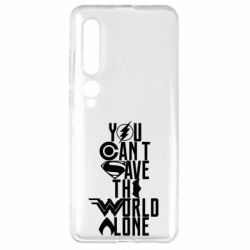 Чохол для Xiaomi Mi10 / 10 Pro You cant save the world alone - PrintSalon