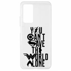 Чохол для Xiaomi Mi 10T / 10T Pro You cant save the world alone