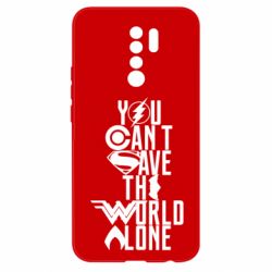 Чохол для Xiaomi Redmi 9 You cant save the world alone