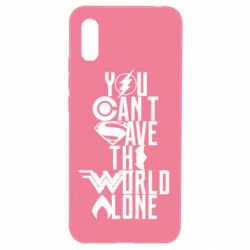 Чохол для Xiaomi Redmi 9a You cant save the world alone - PrintSalon