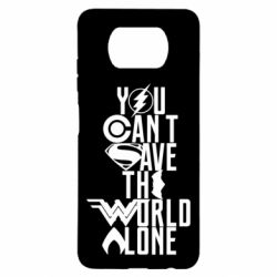 Чохол для Xiaomi Poco X3 You cant save the world alone