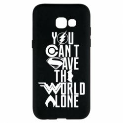 Чохол для Samsung A5 2017 You cant save the world alone - PrintSalon