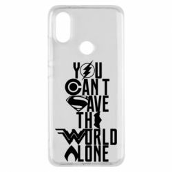 Чохол для Xiaomi Mi A2 You cant save the world alone - PrintSalon