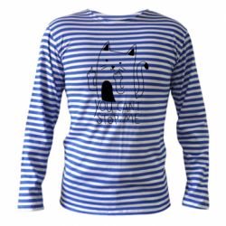 Тельняшка с длинным рукавом You cant stop me - PrintSalon