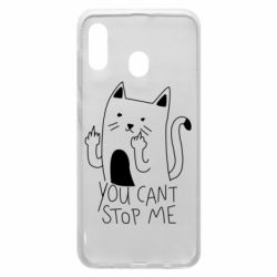 Чехол для Samsung A30 You cant stop me - PrintSalon