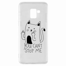 Чехол для Samsung A8+ 2018 You cant stop me - PrintSalon