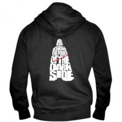 Мужское худи на молнии You don't know the power of the dark side - PrintSalon