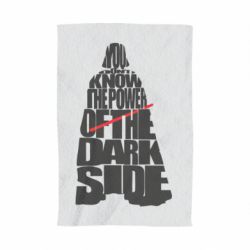 Полотенце с принтом You don't know the power of the dark side - PrintSalon
