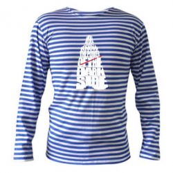 Тельняшка с длинным рукавом You don't know the power of the dark side - PrintSalon