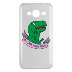 Чехол для Samsung J3 2016 You look nice today - PrintSalon