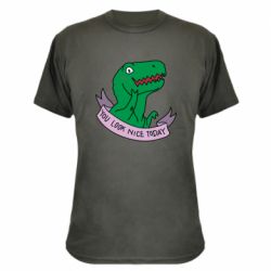 Камуфляжная футболка You look nice today - PrintSalon