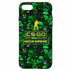 Чехол для iPhone 7 Your Nickname CsGo backraund mp9 impire - PrintSalon