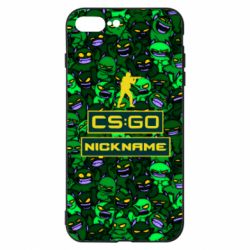 Чехол для iPhone 7 Plus Your Nickname CsGo backraund mp9 impire - PrintSalon