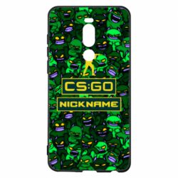 Чехол для Meizu Note 8 Your Nickname CsGo backraund mp9 impire - PrintSalon