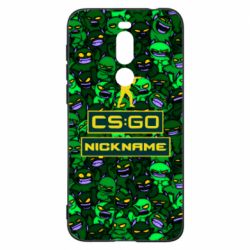 Чехол для Meizu X8 Your Nickname CsGo backraund mp9 impire - PrintSalon