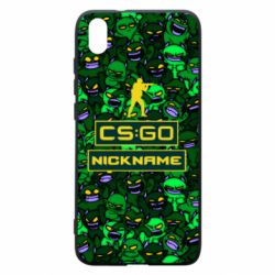 Чехол для Xiaomi Redmi 7A Your Nickname CsGo backraund mp9 impire - PrintSalon