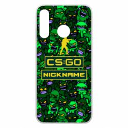 Чехол для Huawei P30 Lite Your Nickname CsGo backraund mp9 impire - PrintSalon