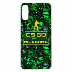Чехол для Samsung A70 Your Nickname CsGo backraund mp9 impire - PrintSalon