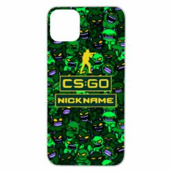 Чехол для iPhone 11 Pro Max Your Nickname CsGo backraund mp9 impire - PrintSalon