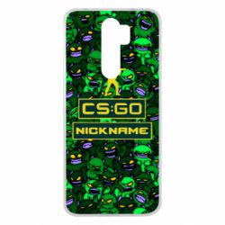 Чехол для Xiaomi Redmi Note 8 Pro Your Nickname CsGo backraund mp9 impire - PrintSalon