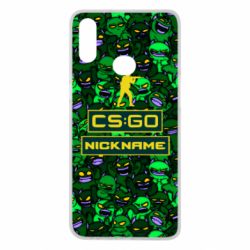 Чехол для Samsung A10s Your Nickname CsGo backraund mp9 impire - PrintSalon