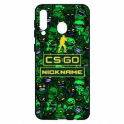 Чехол для Samsung M30 Your Nickname CsGo backraund mp9 impire - PrintSalon