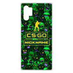 Чехол для Samsung Note 10 Plus Your Nickname CsGo backraund mp9 impire - PrintSalon