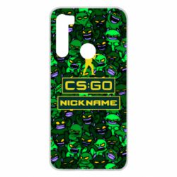 Чехол для Xiaomi Redmi Note 8 Your Nickname CsGo backraund mp9 impire - PrintSalon