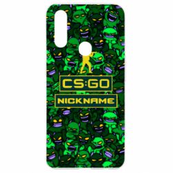 Чехол для Oppo A31 Your Nickname CsGo backraund mp9 impire - PrintSalon