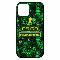 Чехол для iPhone 12 mini Your Nickname CsGo backraund mp9 impire - PrintSalon