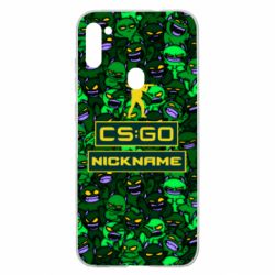 Чехол для Samsung A11/M11 Your Nickname CsGo backraund mp9 impire - PrintSalon