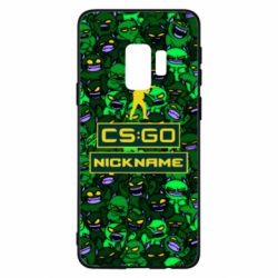 Чехол для Samsung S9 Your Nickname CsGo backraund mp9 impire - PrintSalon