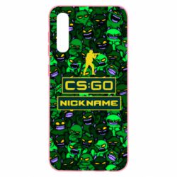 Чехол для Samsung A50 Your Nickname CsGo backraund mp9 impire - PrintSalon