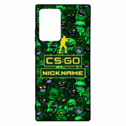 Чехол для Samsung Note 20 Ultra Your Nickname CsGo backraund mp9 impire - PrintSalon