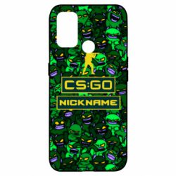 Чехол для Oppo A53/A32/A33 Your Nickname CsGo backraund mp9 impire