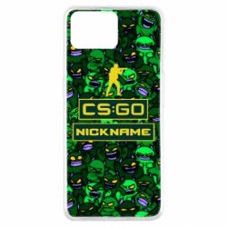 Чехол для Oppo A73 Your Nickname CsGo backraund mp9 impire - PrintSalon
